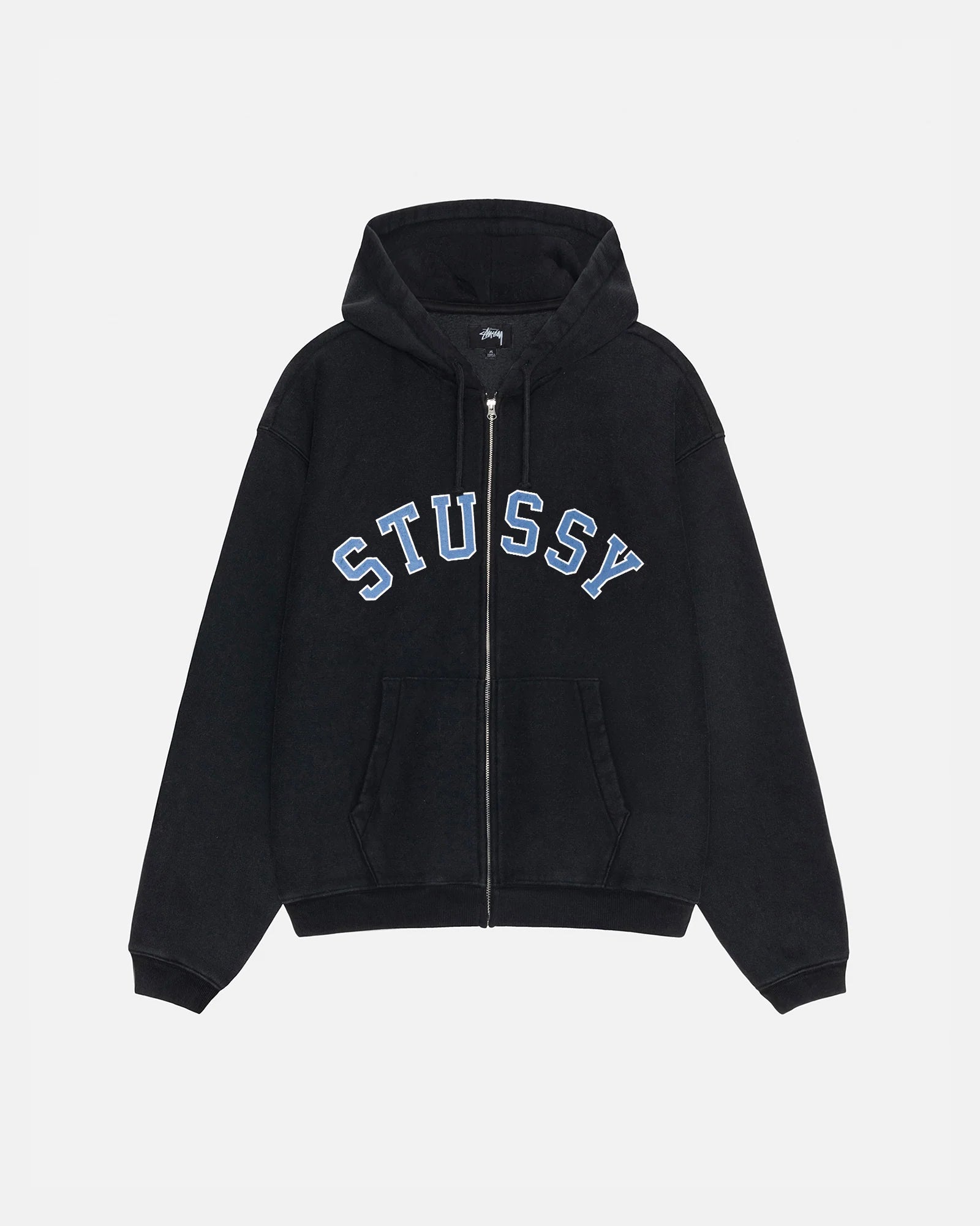 Stussy Faded Graphic Zip Hoodie Rose Street Skateshop