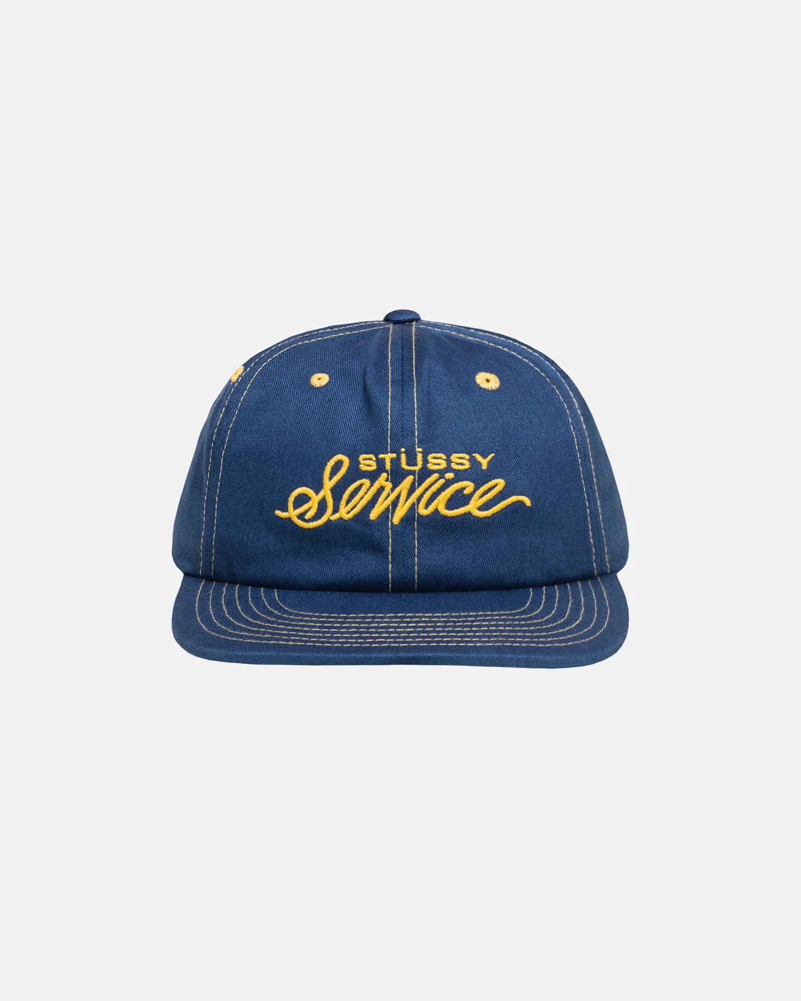 Stüssy Mid Depth Service Strapback | Rose Street Skateshop