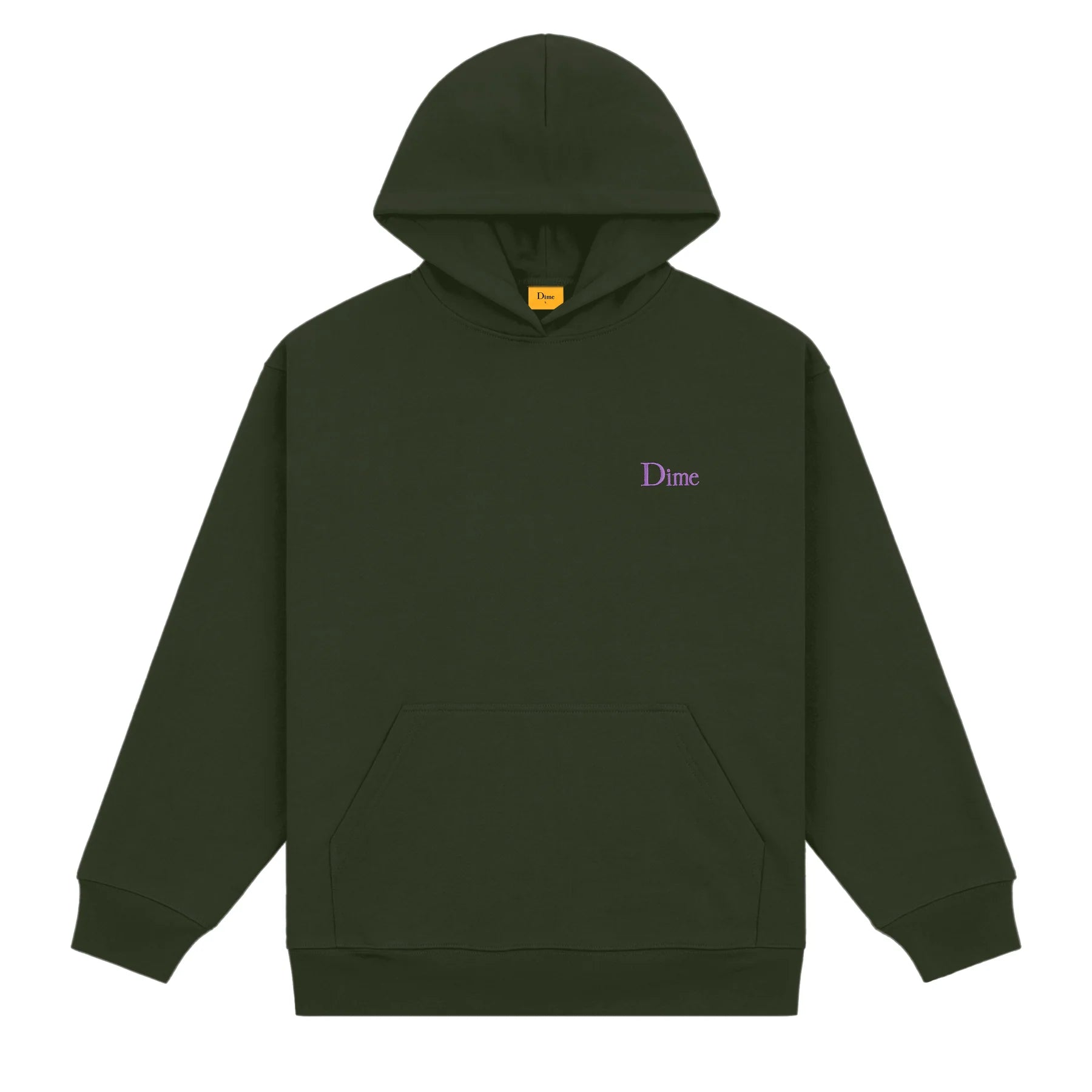 Dime Classic Small Logo Hoodie Forest Green – Rose Street Skateshop