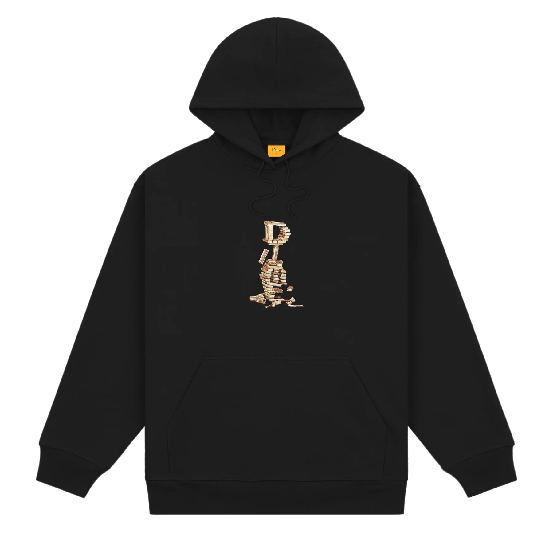 Dime Blocks Hoodie Black | Rose Street Skateshop