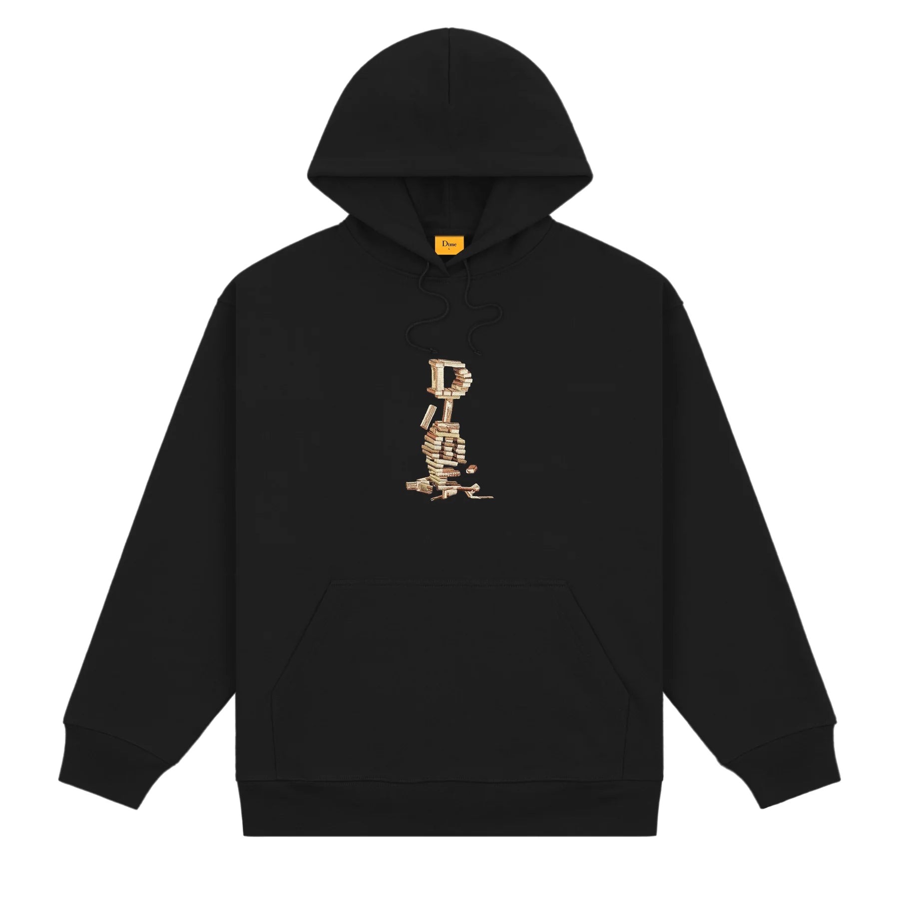Dime Blocks Hoodie Black Rose Street Skateshop