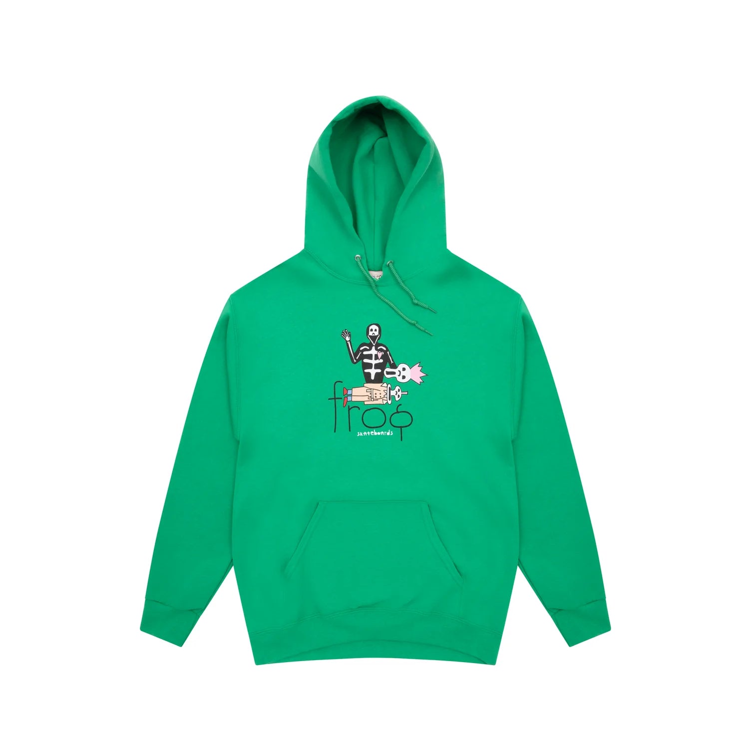 Green 2024 rose hoodie