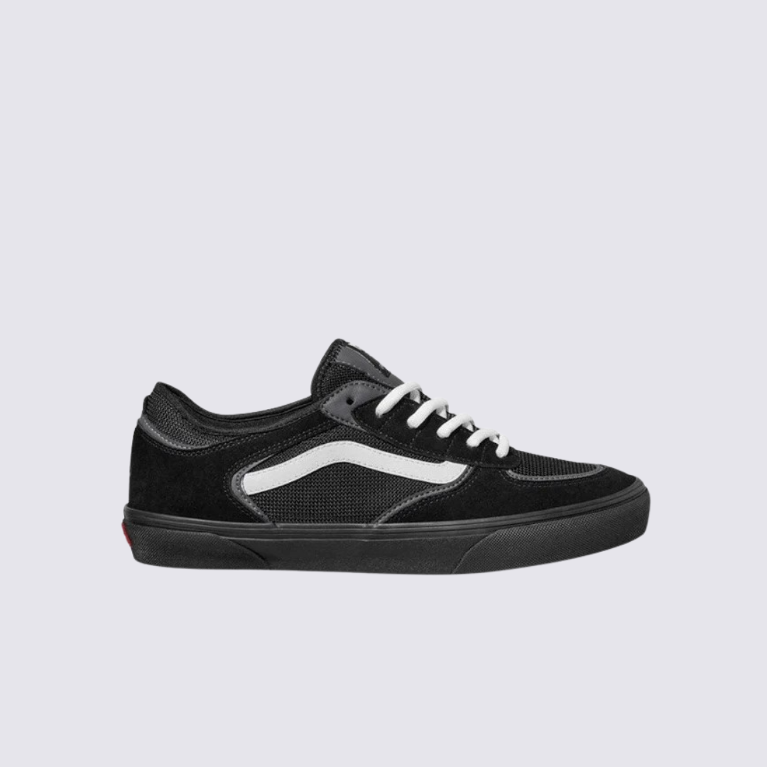 vans shoes black and white with roses