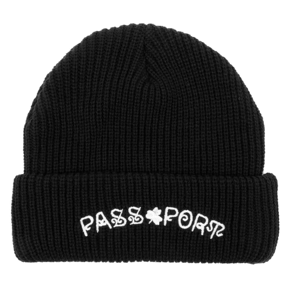 Pass-Port Sham Beanie Black – Rose Street Skateshop