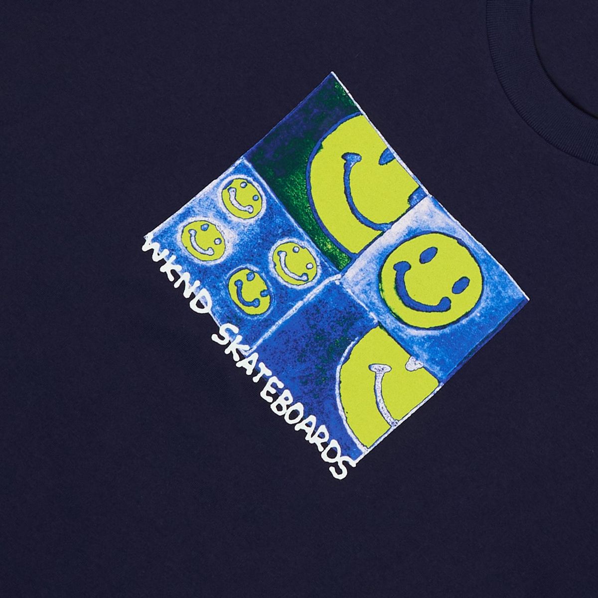 WKND Smirley Tee Navy