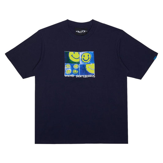 WKND Smirley Tee Navy