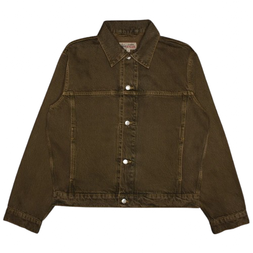 Stüssy Trucker Denim Jacket Mushroom