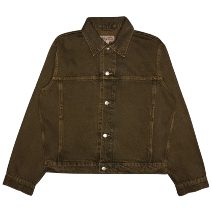 Stüssy Trucker Denim Jacket Mushroom