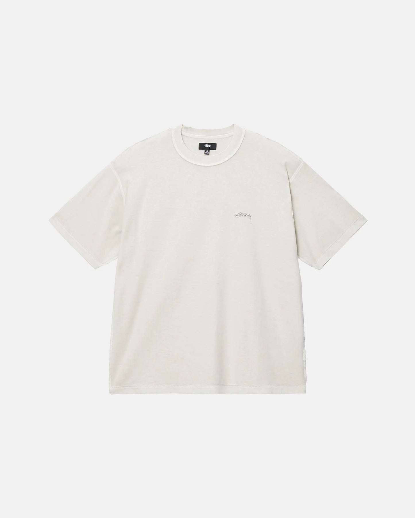 Stüssy Lazy SS Tee: Bone