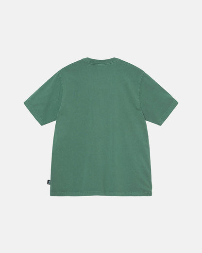 Stussy Heavyweight Pigmented Dyed Crew: Pine