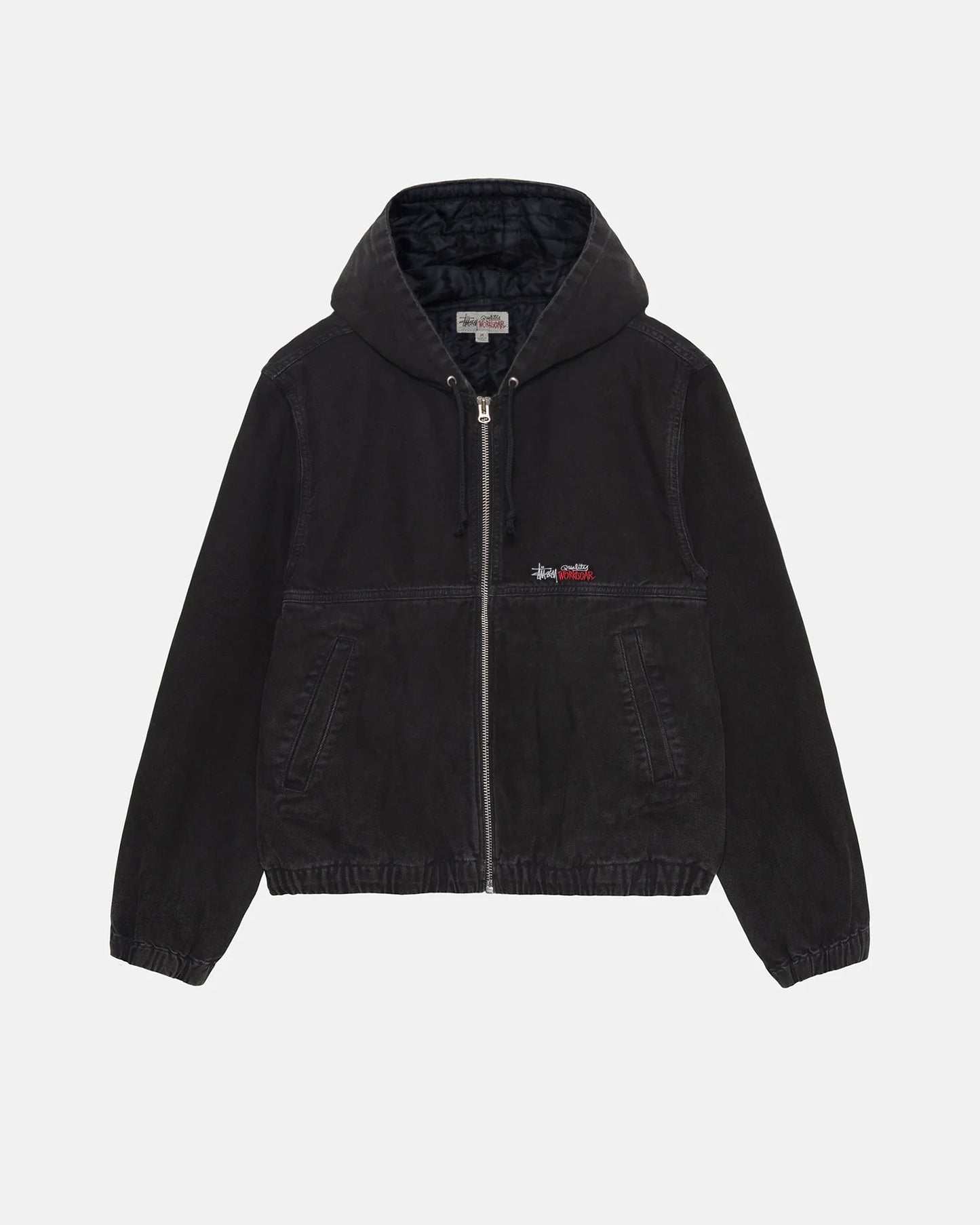 Stüssy Work Jacket Insulated Canvas: Black