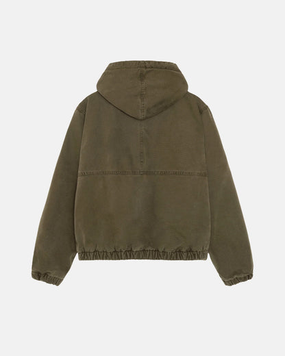 Stüssy Work Jacket Insulated Canvas: Olive