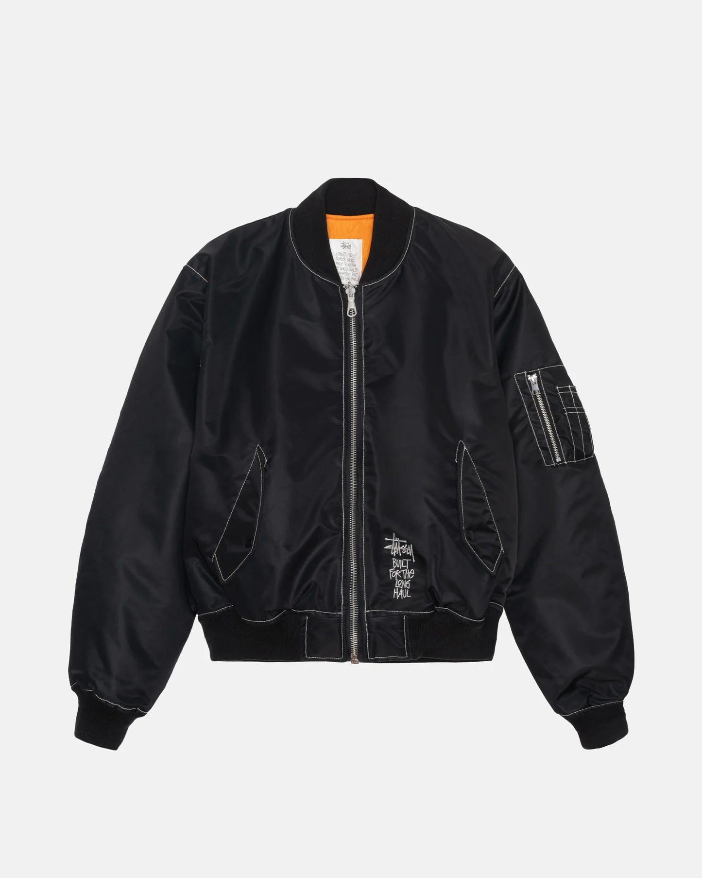 Stüssy Built Bomber Jacket: Black