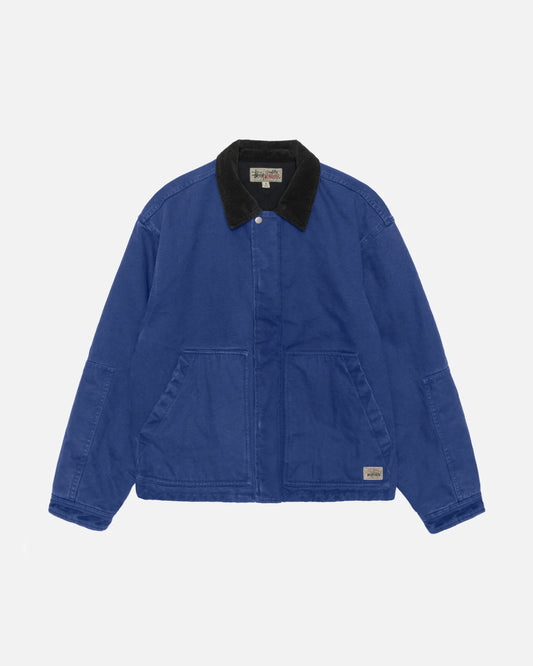 Stüssy Workgear Jacket: Blue