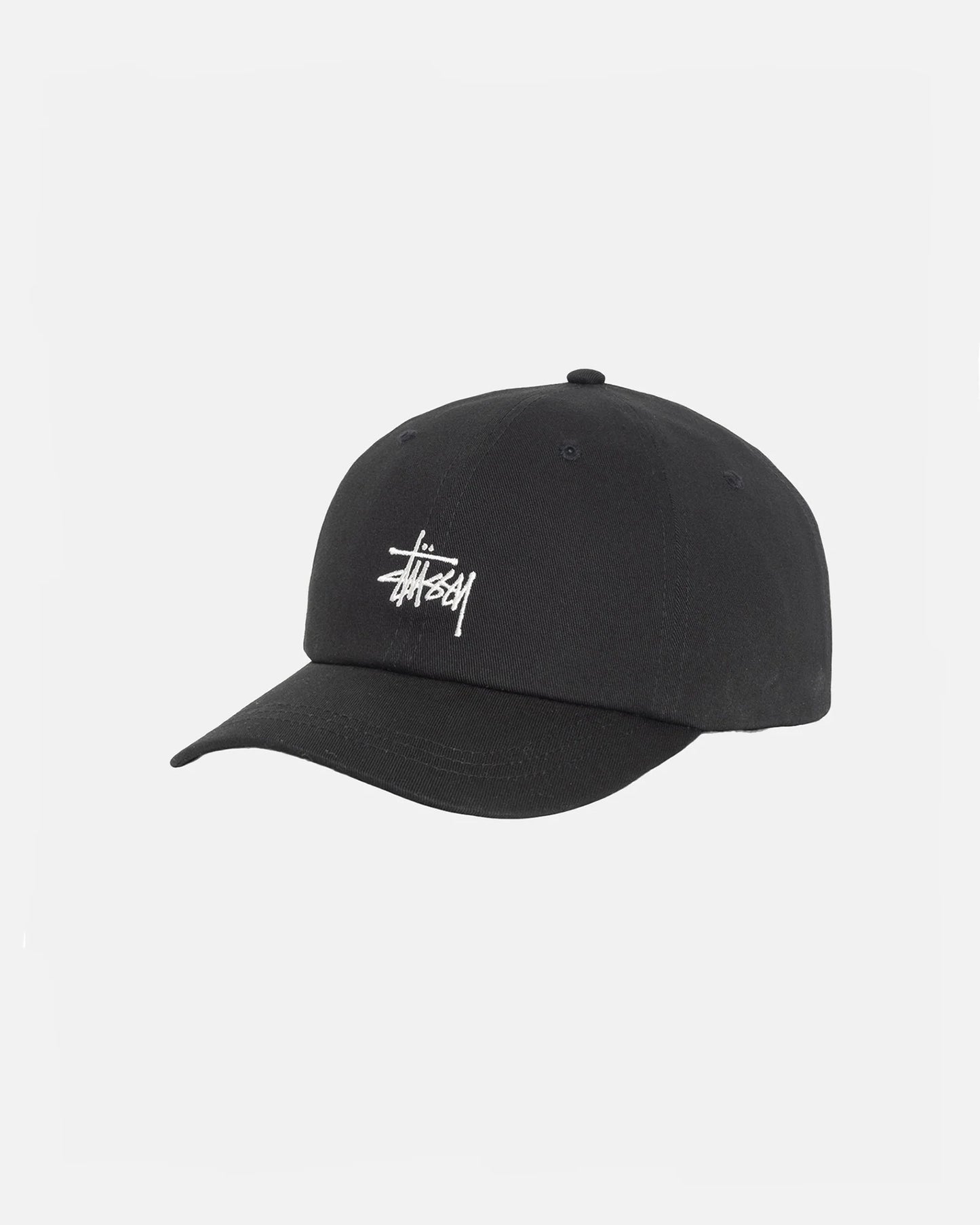 Stüssy Low Pro Basic Strapback: Black