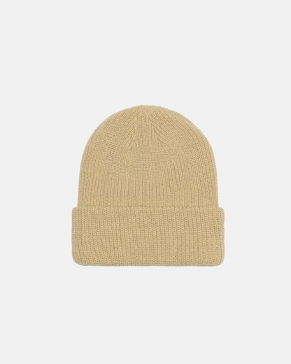 Stussy Basic Cuff Beanie: Beach Sand