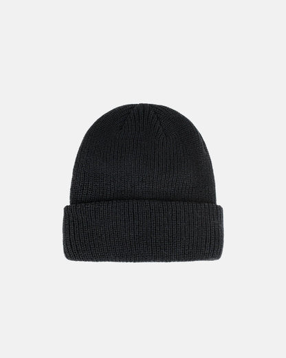 Stussy Basic Cuff Beanie: Black