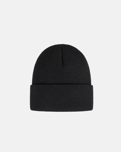 Stussy Stock Cuff Beanie: Black