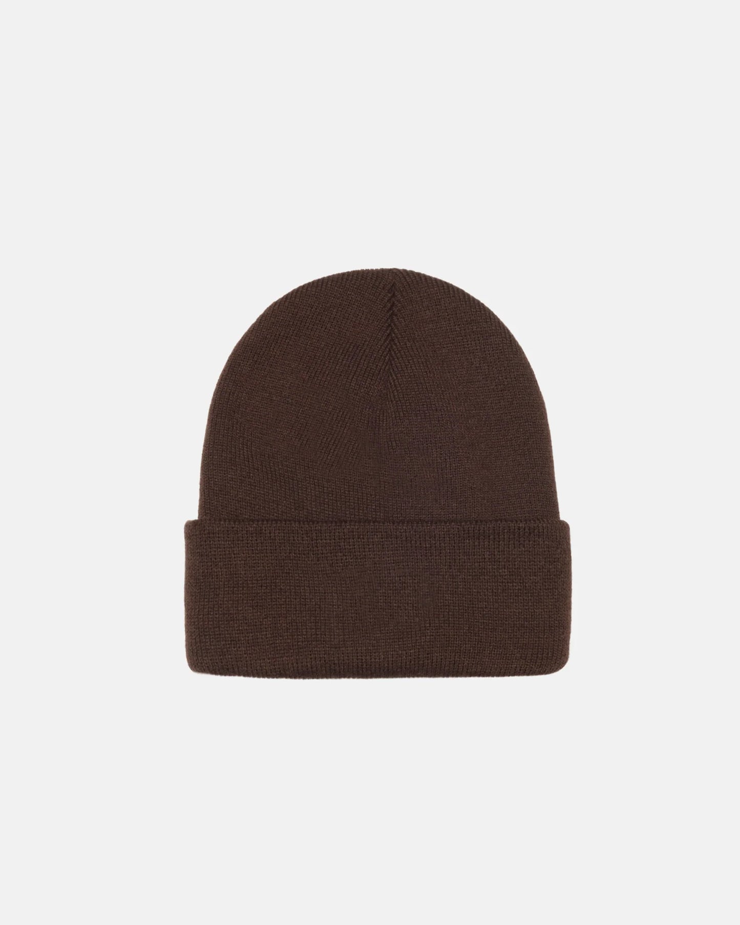 Stussy Stock Cuff Beanie: Coffee