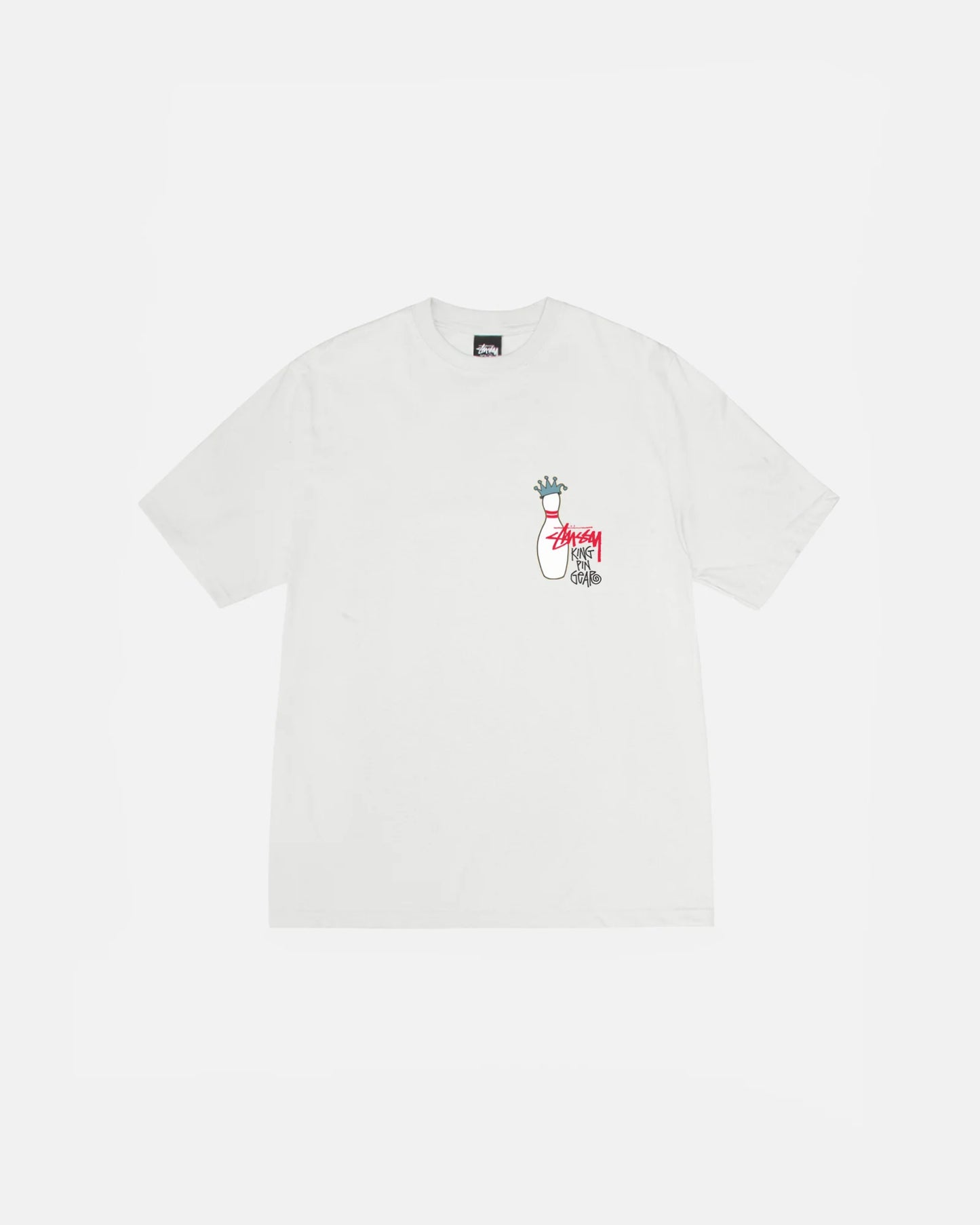 Stüssy Kingpin Pig. Dyed Tee: Natural