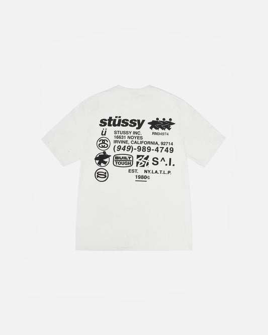 Stüssy DNA Pig. Dyed Tee: Natural