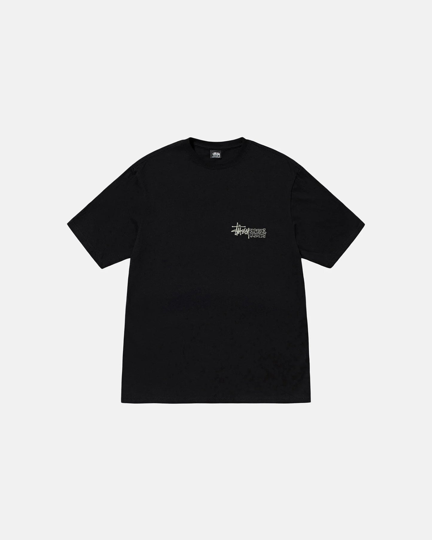 Stüssy Superior Quality Pigment Dye Tee: Black