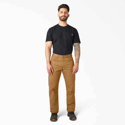 Dickies Duck Carpenter Relaxed Fit Pant, Rinsed Brown Duck