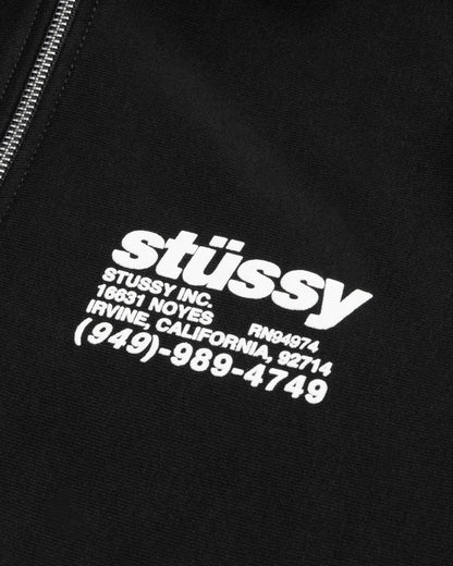 Stussy DNA Zip Hood: Black