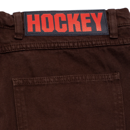 Hockey Standard Jean: Dark Brown