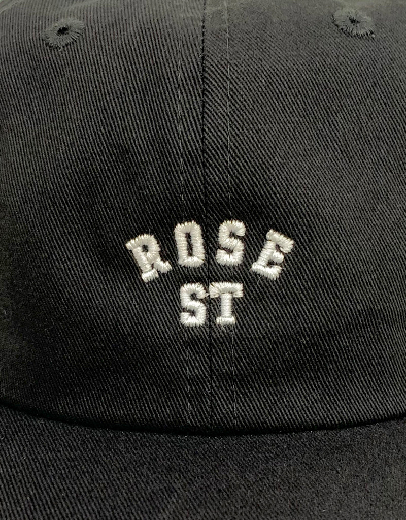 Rose Street Arc Logo Hat Black
