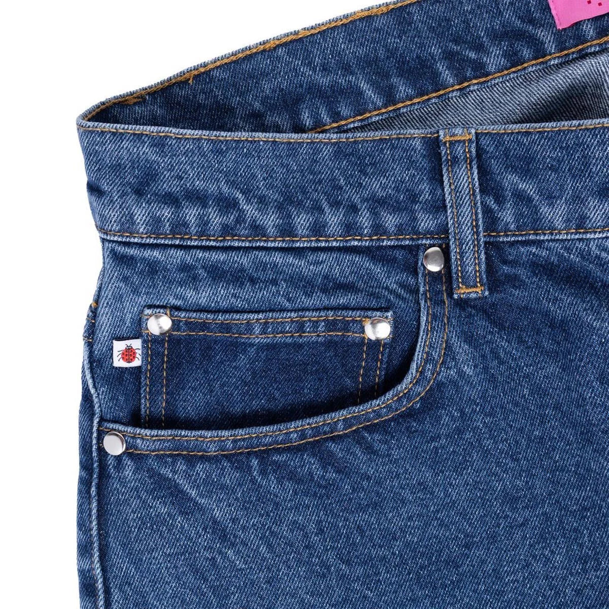 Frog Five Pocket Denim Pants: Blue