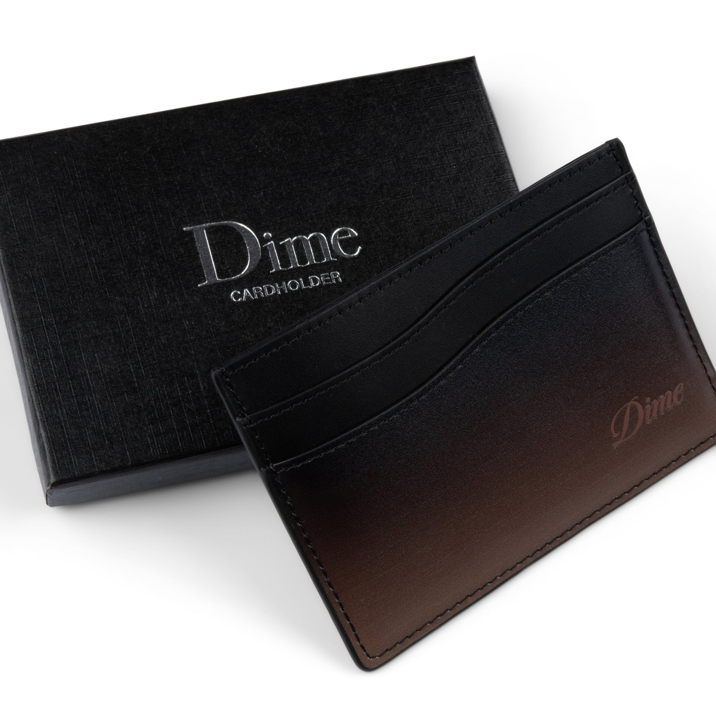 Dime Cursive Gradient Cardholder: Assorted Colors