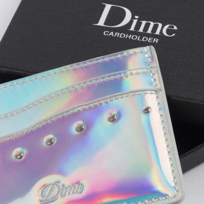 Dime Studded Cardholder: Assorted Colors