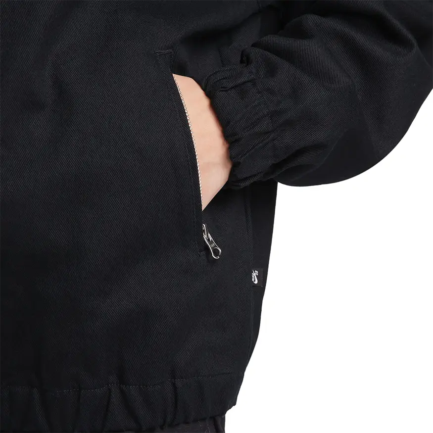 Nike sb bomber jacket black clearance