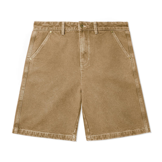 Butter Work Shorts Washed Brown