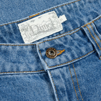 Dime Classic Baggy Denim Pants: Indigo Washed