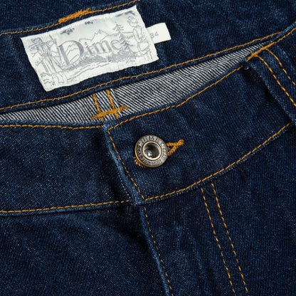 Dime Classic Relaxed Denim Pants: Indigo