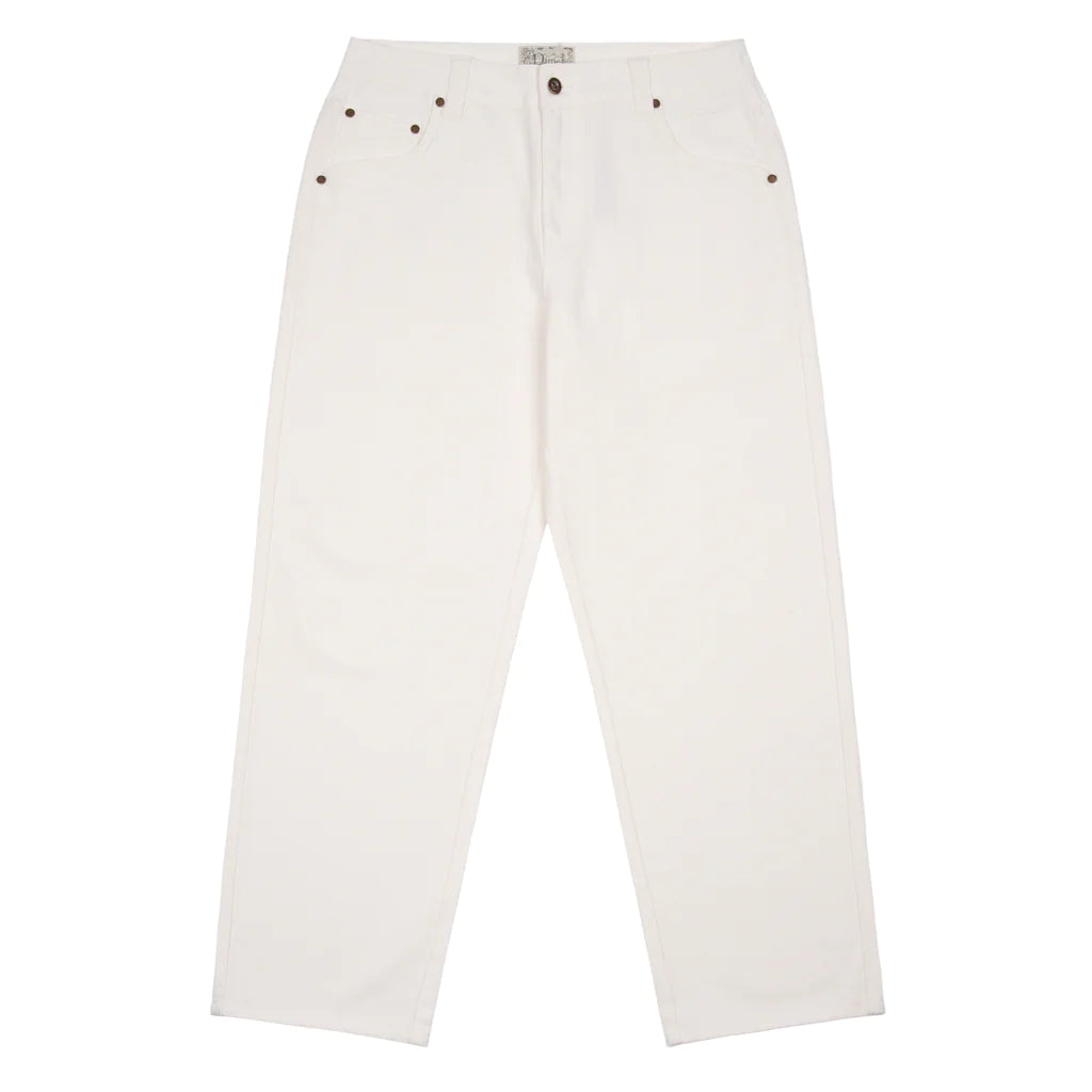 Dime Relaxed Denim Pants Off-White