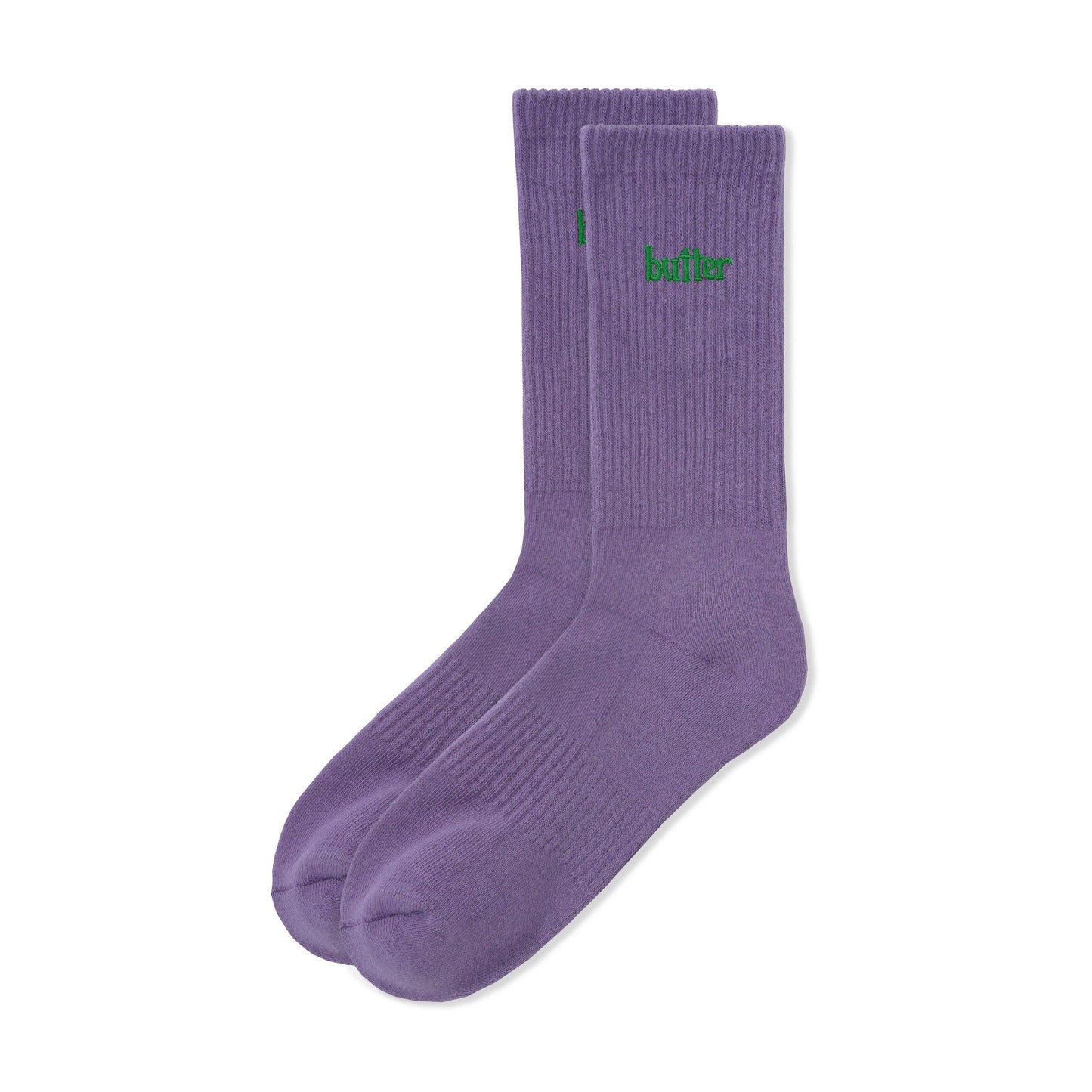 Butter Basic Socks: Grape