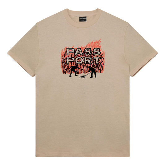 Pass-Port Brush Fire Tee Sand