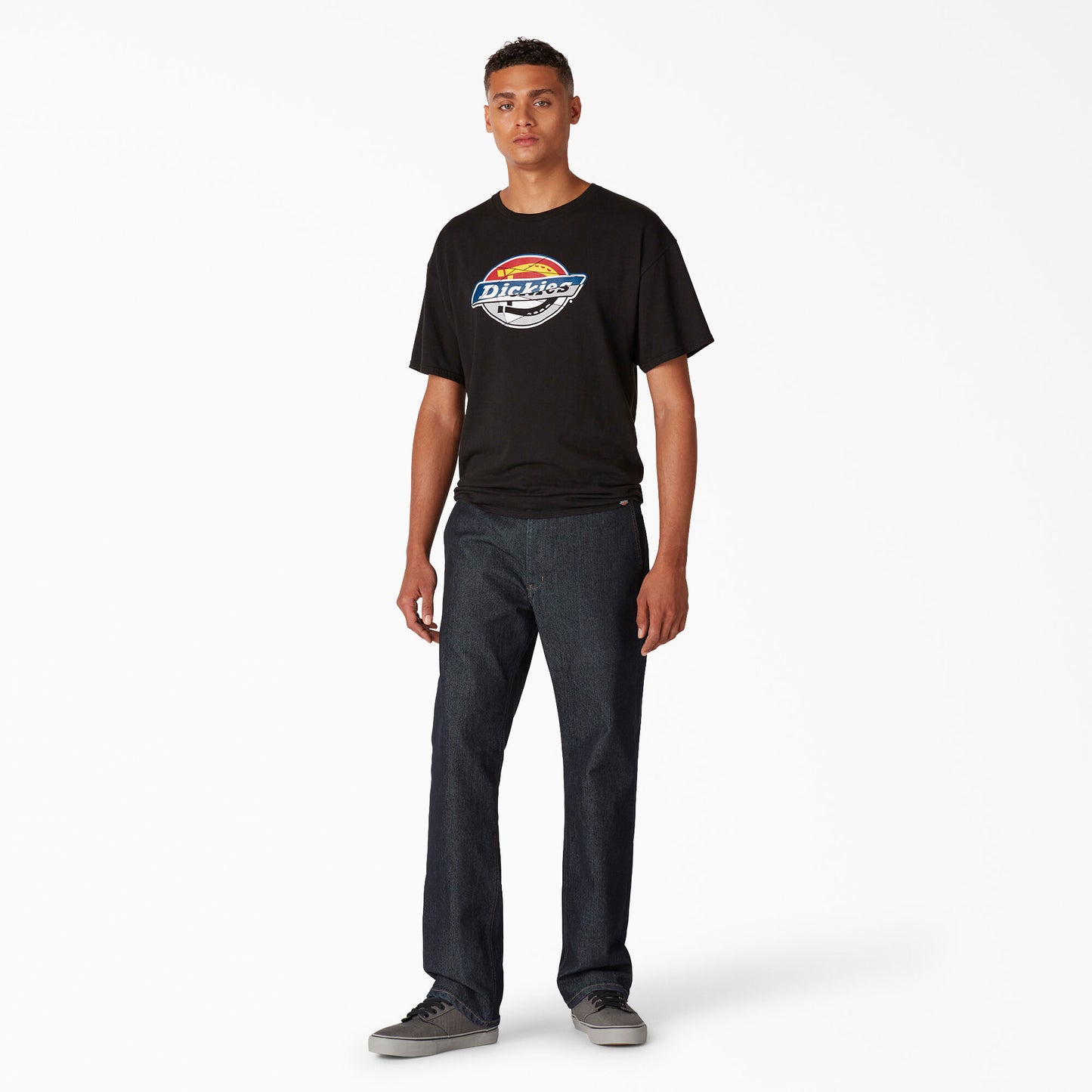 Dickies Skate Regular Fit Utility Jean: Rinsed Indigo Blue