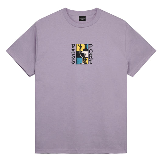 Pass-Port Dine Em' Tee Dusty Lilac