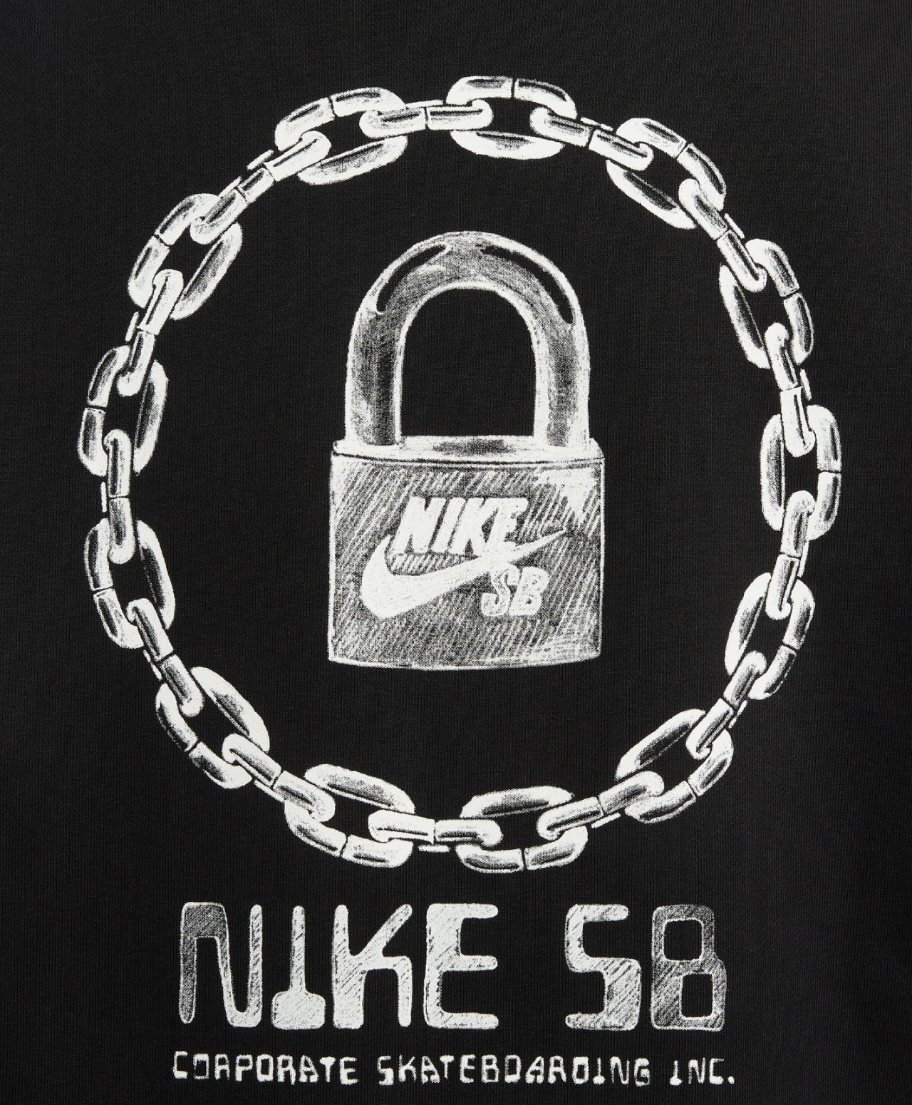 Nike SB On Lock Hoodie Black
