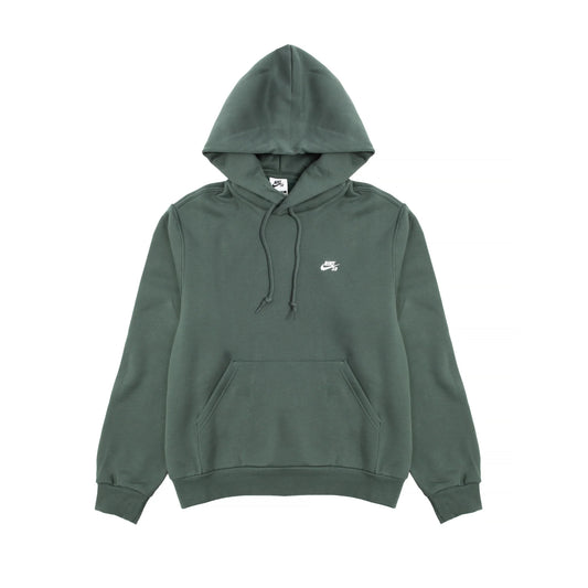 Nike SB Fleece Pullover Skate Hoodie: Vintage Green w/ Small Logo