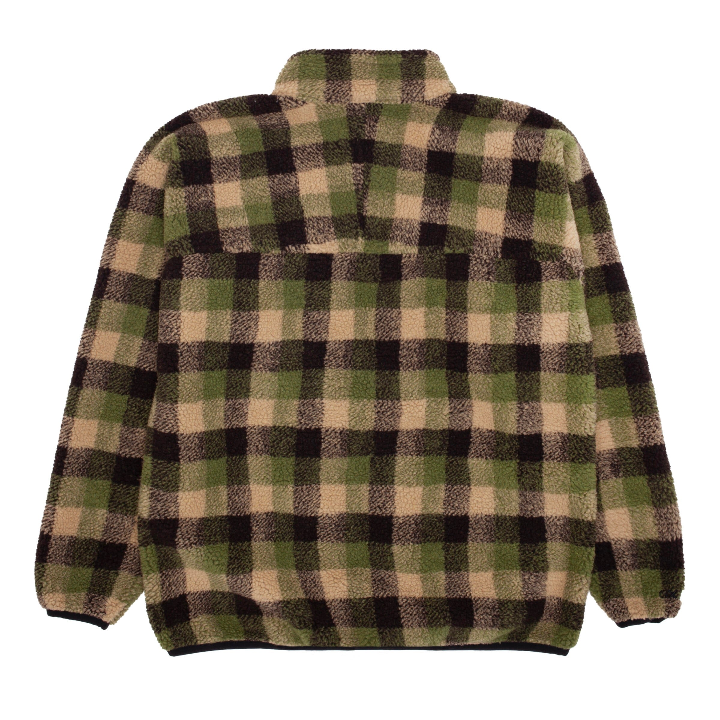 GX1000 Sherpa Fleece Green Plaid