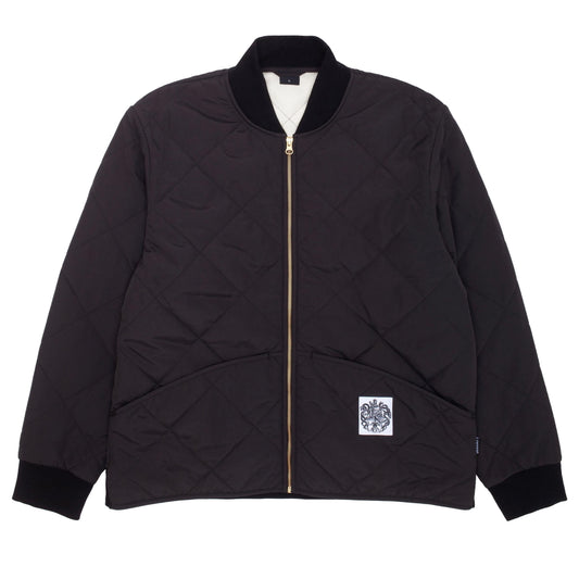 GX1000 Quilted Mechanic Jacket Black
