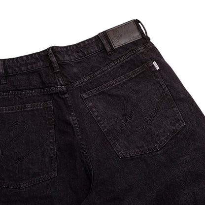 Hoddle Ranger Jean: Black/Black