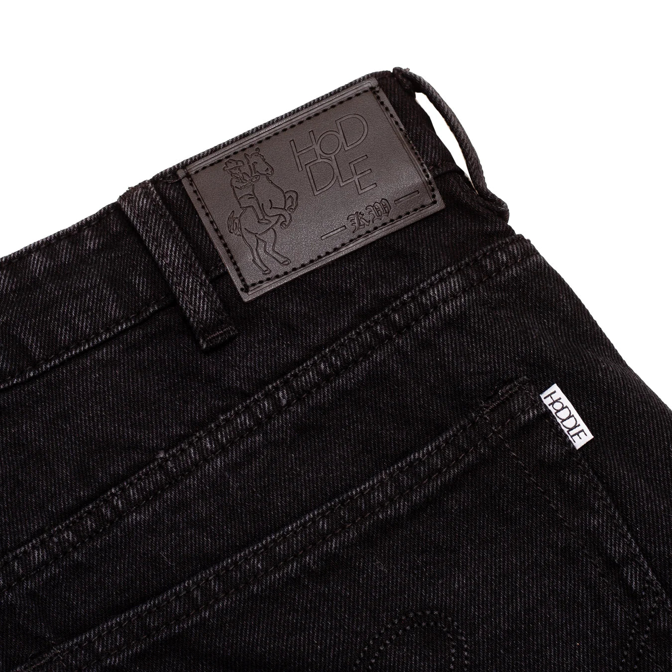 Hoddle Ranger Jean: Black/Black