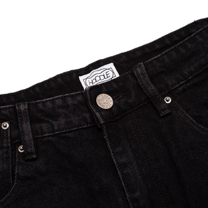 Hoddle Ranger Jean: Black/Black