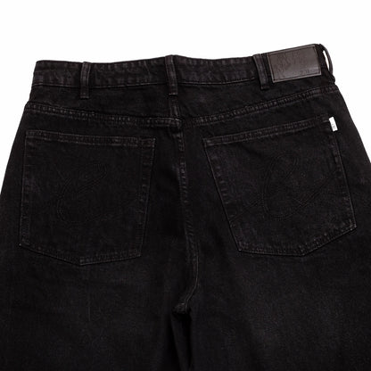 Hoddle Ranger Jean: Black/Black